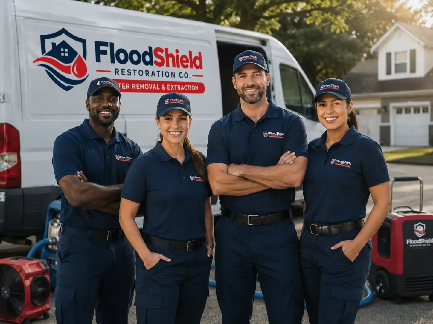 Flood Damage Restoration company in Shawnee, OH